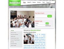 Tablet Screenshot of alternativeschools.net